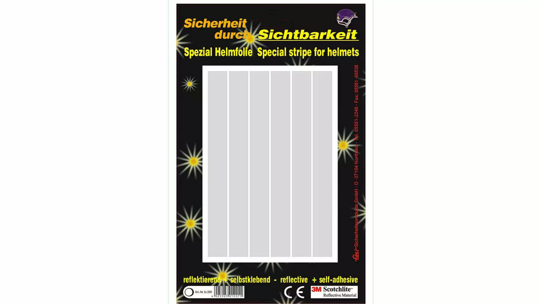 Fasi Spezial Helmfolie 1 Fasi Spezial Helmfolie