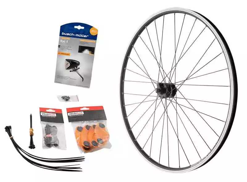 LUMEX Nabendynamo-Lichtset 28"/29" SP PV-8 Von VELOPLUS 1 LUMEX Nabendynamo-Lichtset 28"/29" SP PV-8 Von VELOPLUS