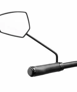 M-77L Rückspiegel Linksmontage, Schwarz Von ERGOTEC