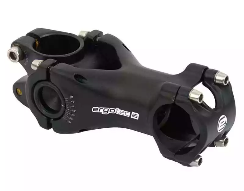 SWELL-R Vorbau 80MM, Verstellbar, Schwarz Von ERGOTEC 1 SWELL-R Vorbau 80MM, Verstellbar, Schwarz Von ERGOTEC