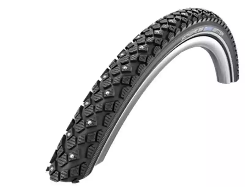 WINTER Spike-Reifen (26", 28"), Schwarz Von SCHWALBE 1 WINTER Spike-Reifen (26", 28"), Schwarz Von SCHWALBE
