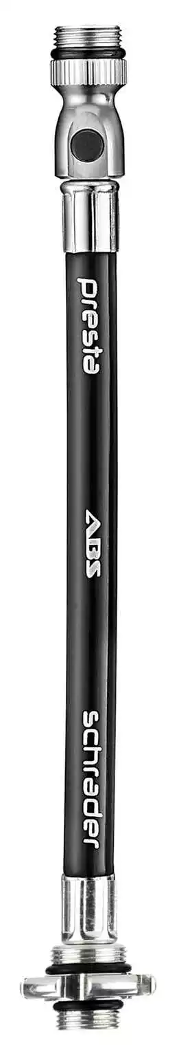 PRESSURE DRIVE S Rennvelo Minipumpe, Schwarz Silber Von LEZYNE 2 PRESSURE DRIVE S Rennvelo Minipumpe, Schwarz Silber Von LEZYNE – Bild 2