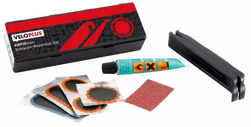 AIRFIXmaxi Flick-Set Mit Reifenheber Von VELOPLUS SWISS DESIGN 1 AIRFIXmaxi Flick-Set Mit Reifenheber Von VELOPLUS SWISS DESIGN