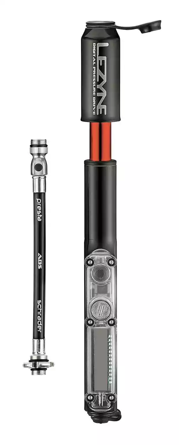 DIGITAL ALLOY DRIVE Minipumpe Mit Digitalem Manometer, Schwarz Von LEZYNE 2 DIGITAL ALLOY DRIVE Minipumpe Mit Digitalem Manometer, Schwarz Von LEZYNE – Bild 2