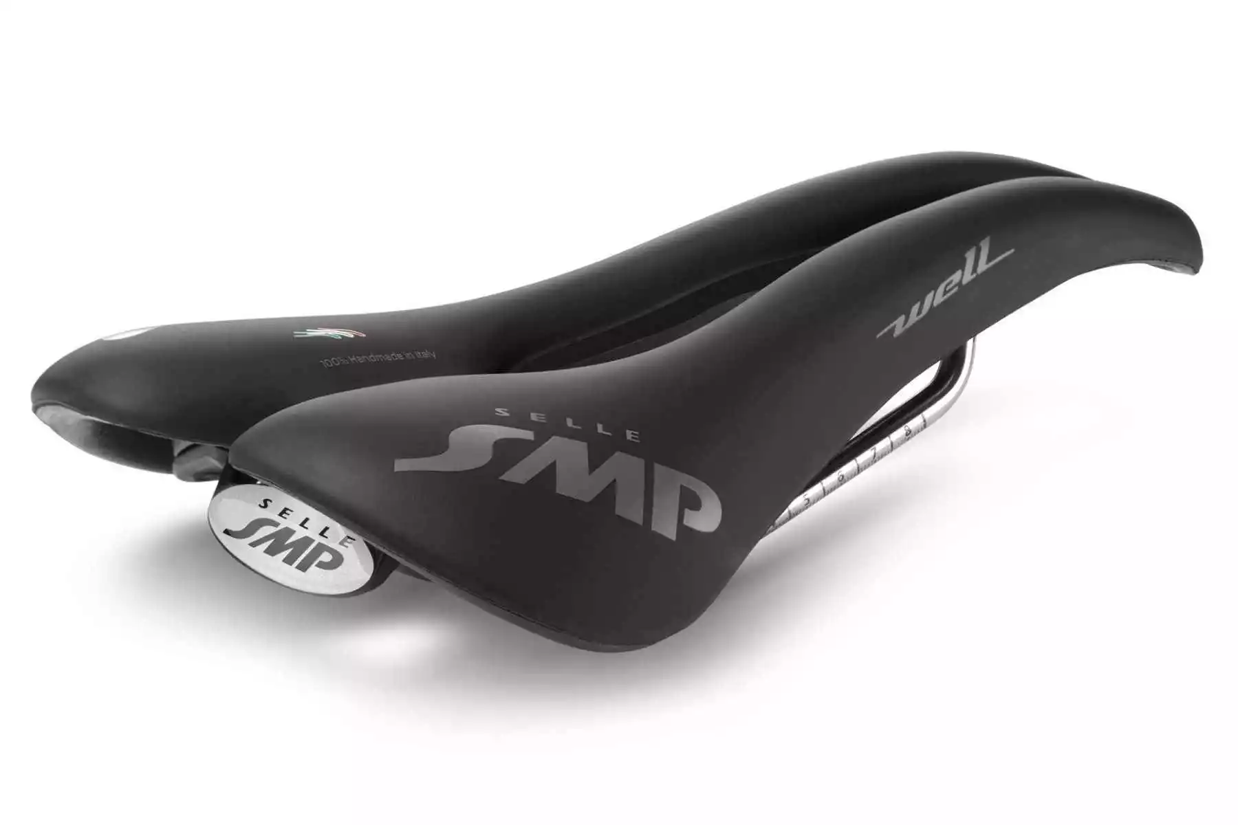 WELL Sattel, Schwarz Von SELLE SMP 2 WELL Sattel, Schwarz Von SELLE SMP – Bild 2