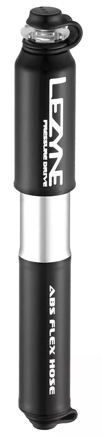 PRESSURE DRIVE S Rennvelo Minipumpe, Schwarz Silber Von LEZYNE 1 PRESSURE DRIVE S Rennvelo Minipumpe, Schwarz Silber Von LEZYNE