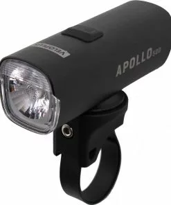 APOLLO 500 Scheinwerfer , Schwarz Von VELOPLUS SWISS DESIGN