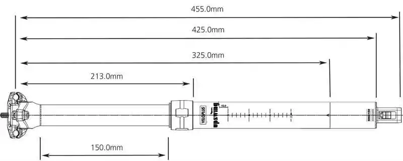 UPSWING Remote Sattelstütze, Schwarz Von VELOPLUS 4 UPSWING Remote Sattelstütze, Schwarz Von VELOPLUS – Bild 4