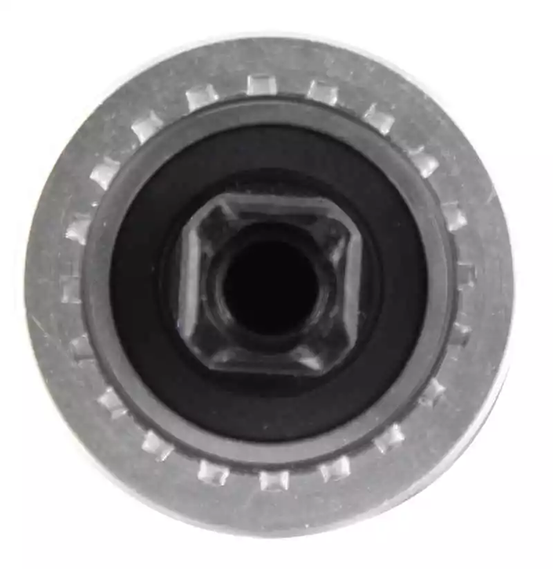 FRA 4-Kant-Tretlager Für 68mm Gehäuse, Silber Schwarz Von NECO 2 FRA 4-Kant-Tretlager Für 68mm Gehäuse, Silber Schwarz Von NECO – Bild 2