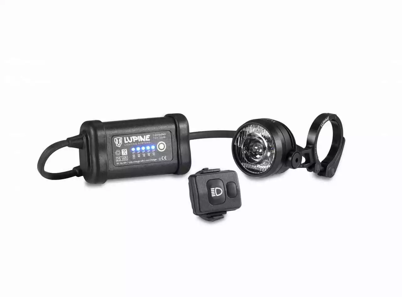 SL NANO AF 5 Auf-/Abblendlicht 1100lm, Schwarz Von LUPINE 1 SL NANO AF 5 Auf-/Abblendlicht 1100lm, Schwarz Von LUPINE