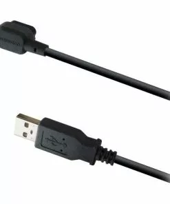 Di2 EW-EC300 Ladekabel Für Akku Und Powermeter Kurbel An 12-fach-Schaltungen, Schwarz Von SHIMANO