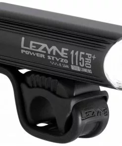 POWER STVZO PRO 115+ Frontlampe, Schwarz Von LEZYNE