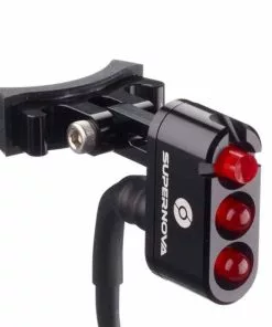 E3 Taillight 2 Sattelstützenmontage 6V Von SUPERNOVA