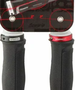 FLOWGRIP Lenkergriff Mit 3° Backsweep, Rot Grau Von VELOPLUS SWISS DESIGN -Reperatur & Pflege Verkäufe 4ZQrkKqAuezXVB2tFaWfXA 33001598 017 5