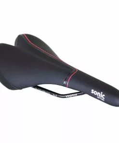 SONIC II Sattel, Schwarz Von VELOPLUS SWISS DESIGN