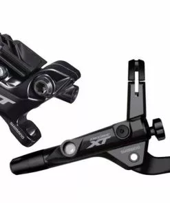 XT T8120 4-Kolben Scheibenbrems-Set, Schwarz Von SHIMANO