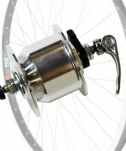 KOMPLETTRAD Mit Radnabendanymo (FELIX) (26", 28/29") BUDGET, Grau Von VELOPLUS