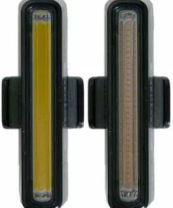 SICHTBAR MINI COMBO Positionslicht-Set 35/30 Lumen , Schwarz Von VELOPLUS SWISS DESIGN