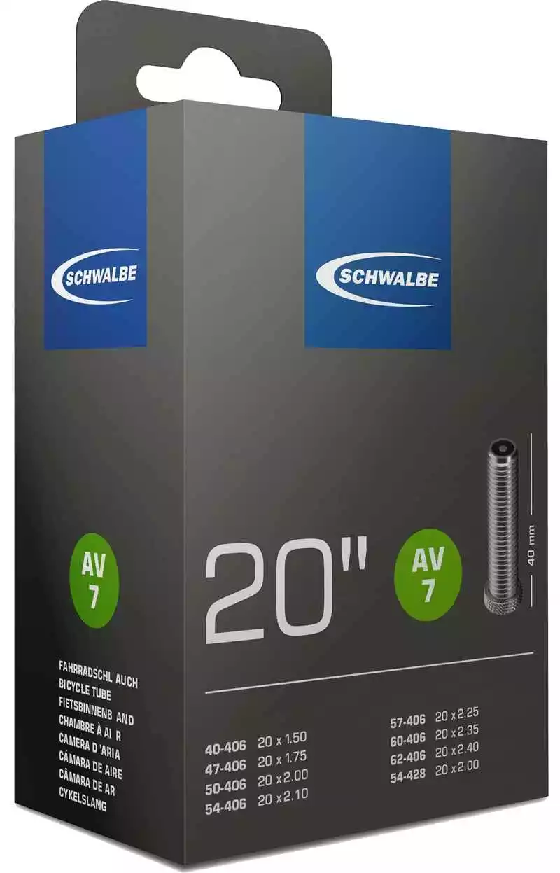 STANDARD (20") Schlauch, Schwarz Von SCHWALBE 5 STANDARD (20") Schlauch, Schwarz Von SCHWALBE – Bild 5
