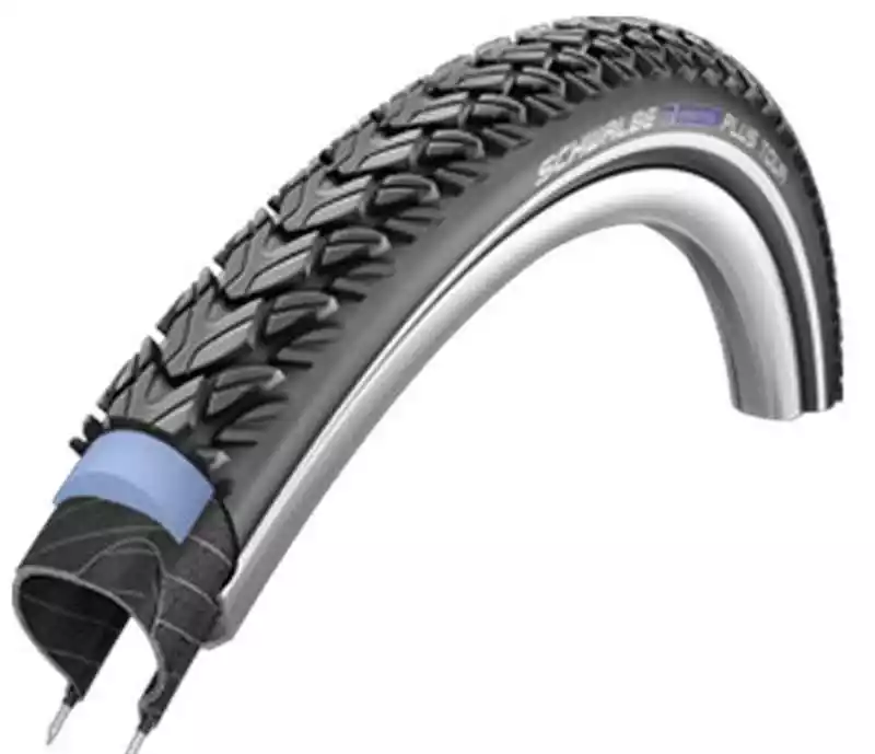 MARATHON PLUS TOUR Veloreifen (26", 28"), Schwarz Von SCHWALBE 1 MARATHON PLUS TOUR Veloreifen (26", 28"), Schwarz Von SCHWALBE