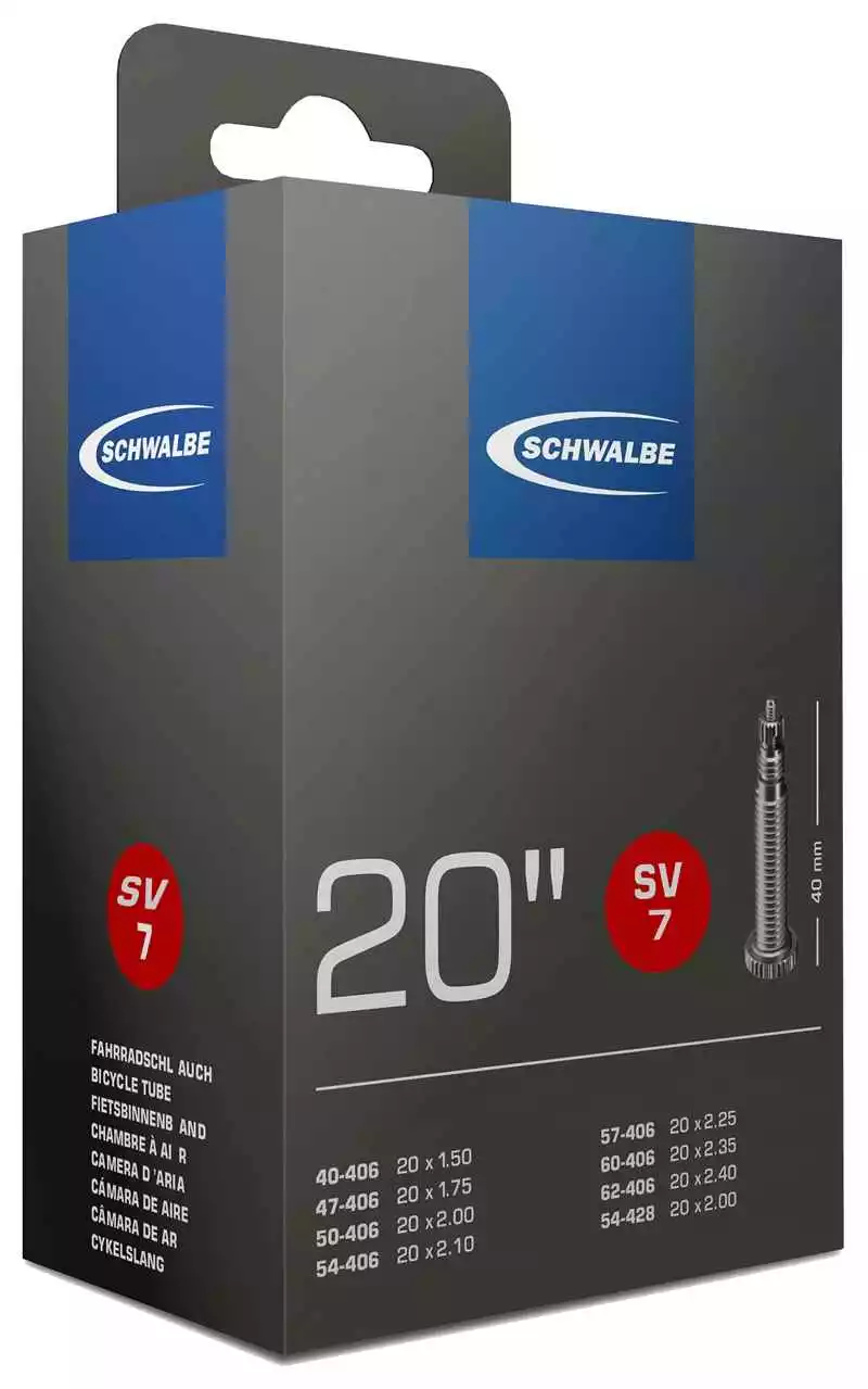 STANDARD (20") Schlauch, Schwarz Von SCHWALBE 4 STANDARD (20") Schlauch, Schwarz Von SCHWALBE – Bild 4