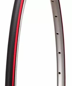 ROADSTAR Rennveloreifen (23C), Schwarz Rot Von VELOPLUS SWISS DESIGN