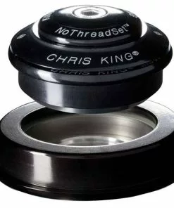 Chris-king INSET-2 PRESS FIT Steuersatz 1-1/8"/1.5" (Zero Stack), Schwarz Von CHRIS KING