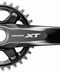 XT M8000 1x11, Hollowtech II Kurbel, Schwarz Von SHIMANO