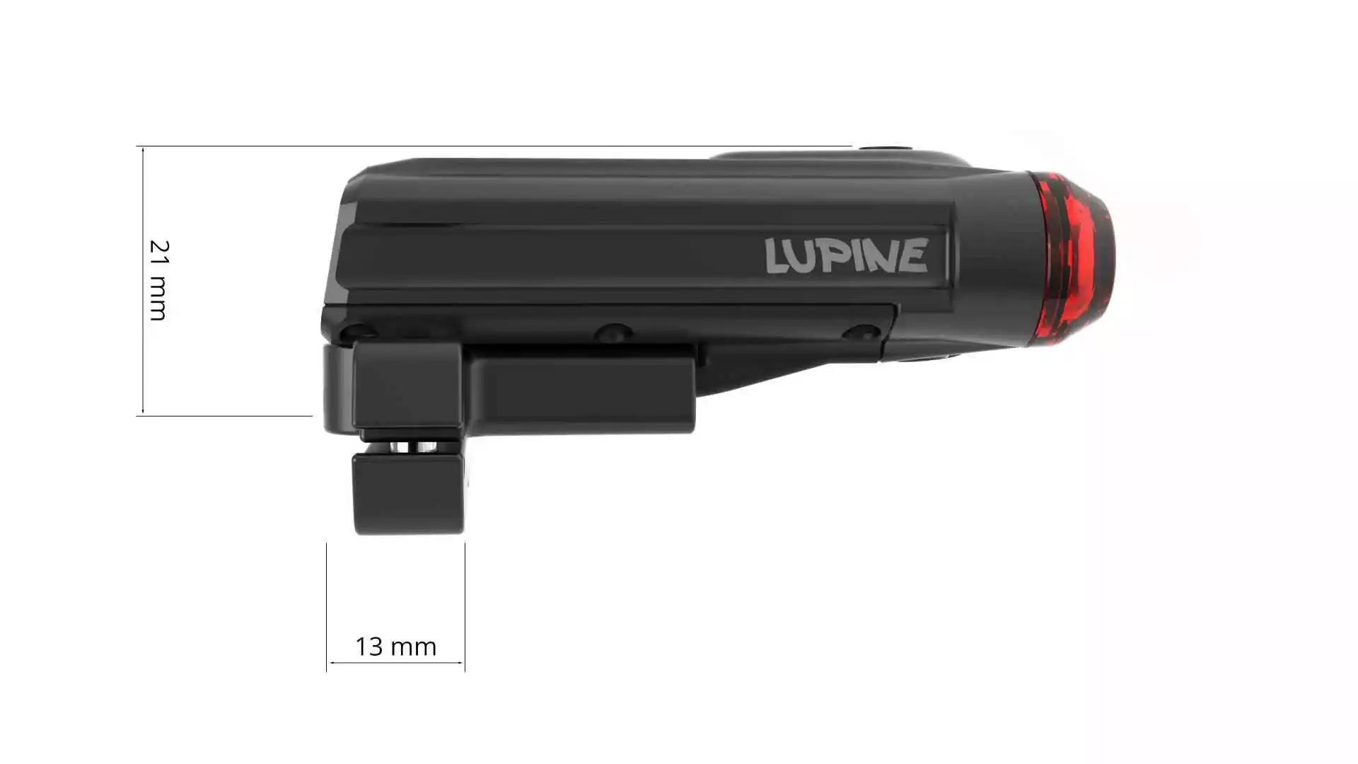 C14 MAG Akku-Rücklicht 45 Lumen, Schwarz Von LUPINE 7 C14 MAG Akku-Rücklicht 45 Lumen, Schwarz Von LUPINE – Bild 7