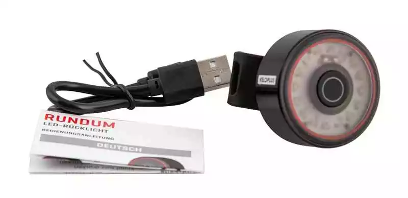 RUNDUM Rücklicht 25 Lumen Von VELOPLUS SWISS DESIGN 6 RUNDUM Rücklicht 25 Lumen Von VELOPLUS SWISS DESIGN – Bild 6