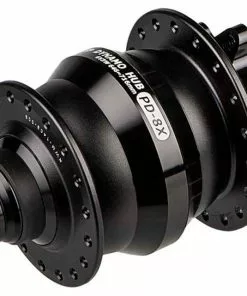 NABENDYNAMO PD-8X Für Discbremsen, Schwarz Von SHUTTER PRECISION