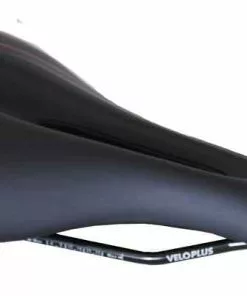 ARTEMIS PERFORMANCE Sattel, Schwarz Von VELOPLUS SWISS DESIGN
