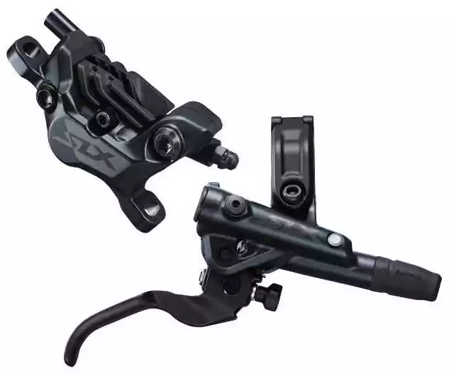 SLX M7120 4-Kolben Scheibenbrems-Set, Schwarz Von SHIMANO 1 SLX M7120 4-Kolben Scheibenbrems-Set, Schwarz Von SHIMANO