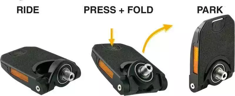 By Schulz Z.1 Z-LINE URBAN Faltpedal , Schwarz Von BY.SCHULZ 2 By Schulz Z.1 Z-LINE URBAN Faltpedal , Schwarz Von BY.SCHULZ – Bild 2