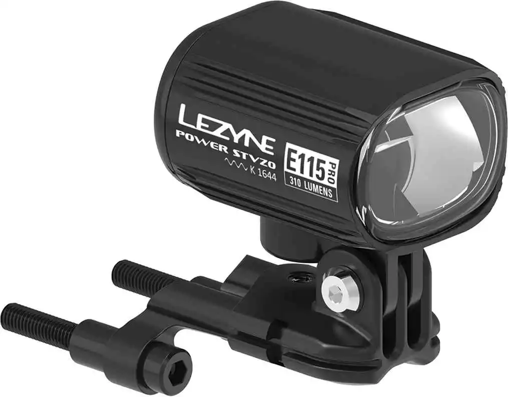 POWER STVZO PRO E115 SWITCH E-Bike Scheinwerfer Mit Fernbedienung, 310 Lumen, Schwarz Von LEZYNE 1 POWER STVZO PRO E115 SWITCH E-Bike Scheinwerfer Mit Fernbedienung, 310 Lumen, Schwarz Von LEZYNE