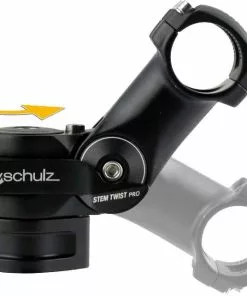 By Schulz STEM TWIST PRO Vorbau Drehbar , Schwarz Von BY.SCHULZ