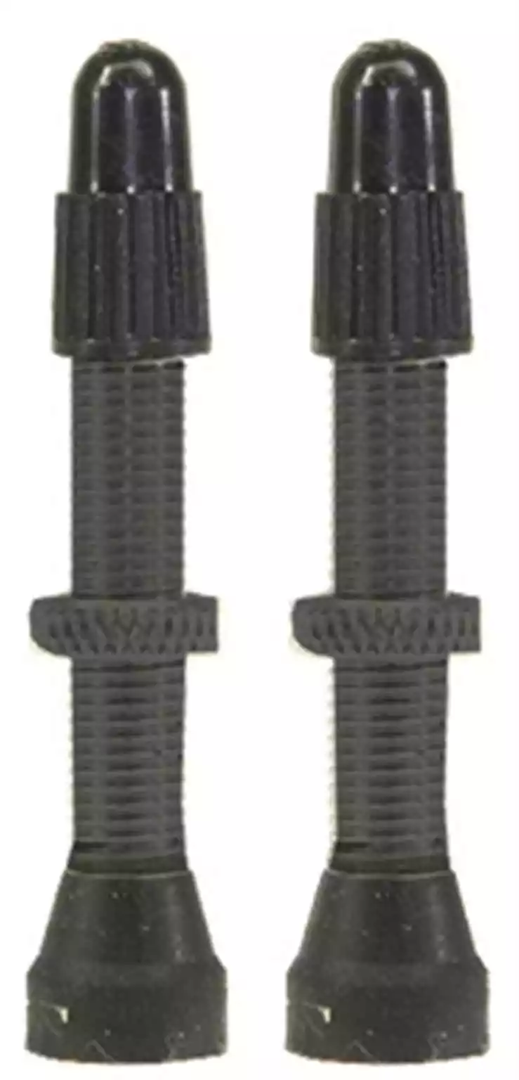 TUBELESS-VENTILE (Paar), Schwarz Von VELOPLUS 1 TUBELESS-VENTILE (Paar), Schwarz Von VELOPLUS