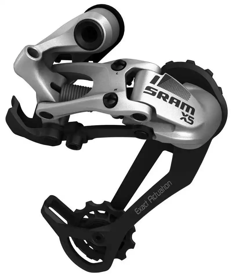 X5 Wechsel 9fach, 1:1, Silber Schwarz Von SRAM 1 X5 Wechsel 9fach, 1:1, Silber Schwarz Von SRAM