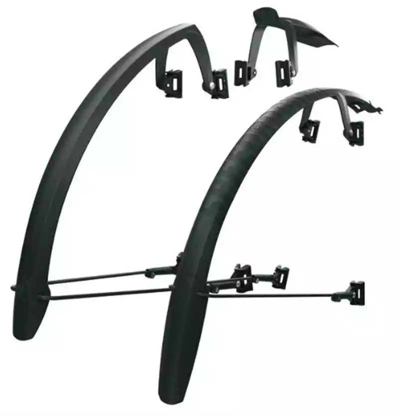 SPEEDROCKER Schutzblech-Set 28" Für Gravelbikes, Schwarz Von SKS 1 SPEEDROCKER Schutzblech-Set 28" Für Gravelbikes, Schwarz Von SKS