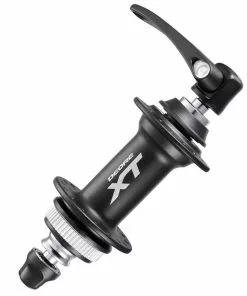 XT Centerlock Disc Vorderrad-Naben, Schwarz Von SHIMANO